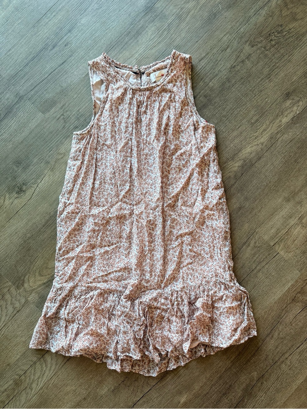 ANTHROPOLOGIE Natalie Flounced Tunic Dress